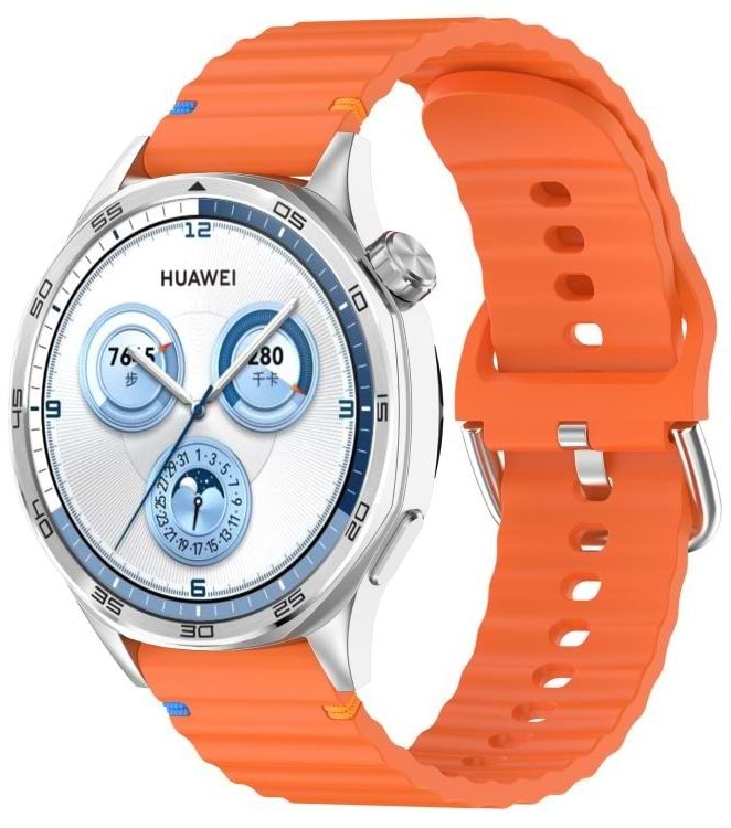 Ремінець для смарт-годинника BeCover Ribbed Tape (20mm) for Huawei Watch GT 3 (42mm) / GT 2 (42mm) / GT 3 Pro (43mm Ceramic) / Watch 2 (Sport) Oran (714262)