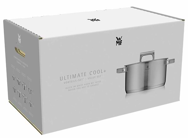 Фото - Набор кастрюль WMF 1790556030 Ultimate Cool 9 пр.