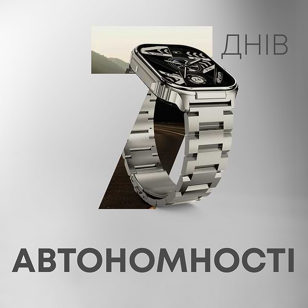 Фото - Смарт-годинник HiFuture ultra3pro.silver