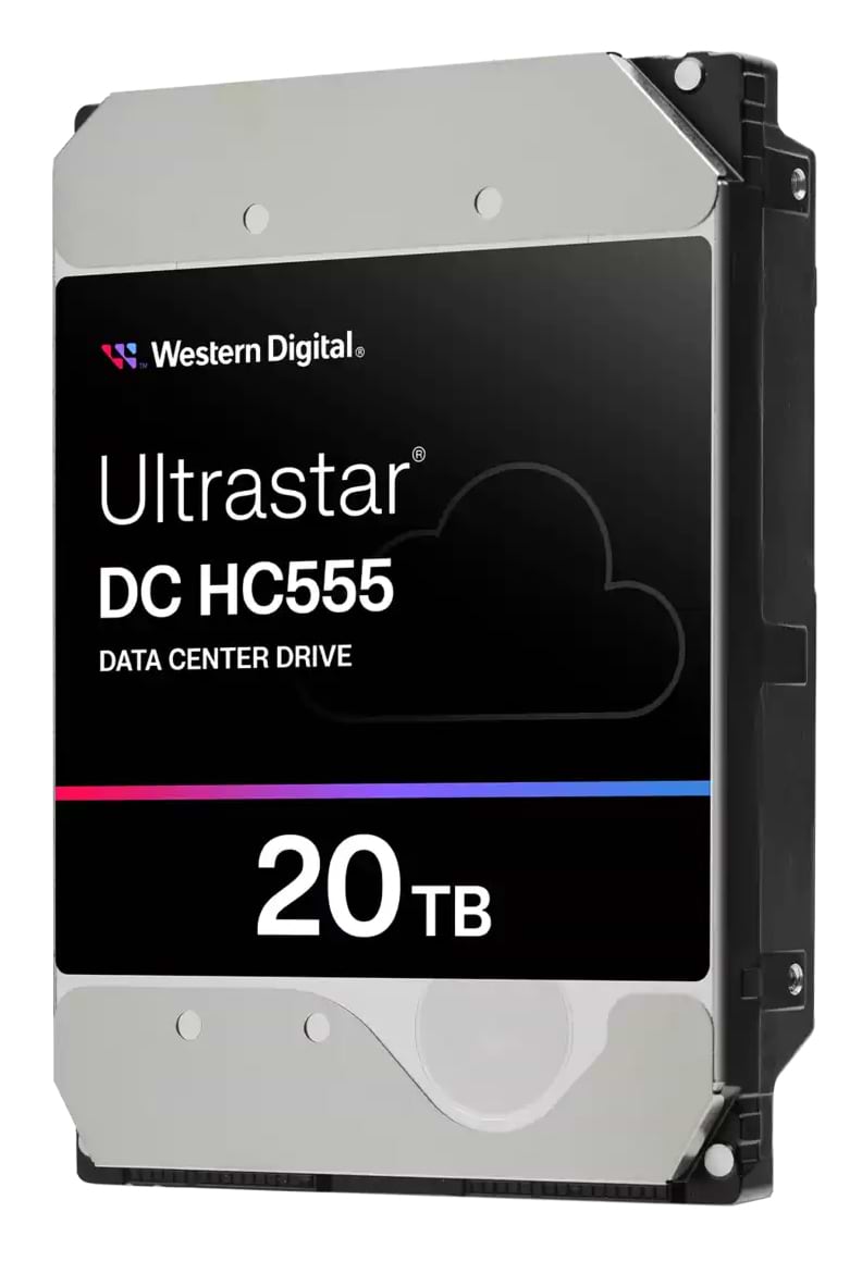 Жесткий диск внутренний Western Digital SAS 20TB 7200RPM 12GB/S 512MB DC HC555 (0B47749)