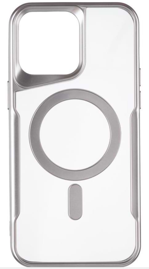 Фото - Чохол для смартфону Gelius Casual Frame Case MagSafe for iPhone 14 Pro Titanium (98564)