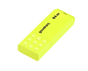 Флеш USB Goodram UME2 64GB USB 2.0 Yellow (UME2-0640Y0R11) - Фото 1