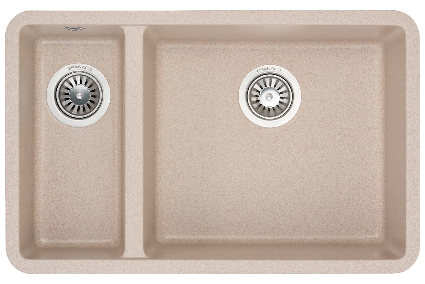 Мойка кухонная GRANADO Under top DOUBLE avena - Фото 1