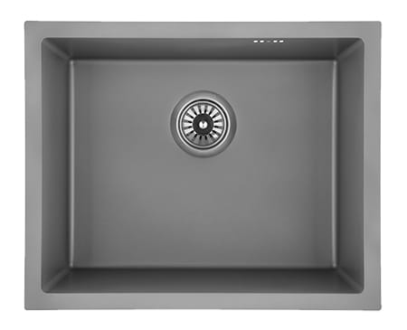 Мойка кухонная GRANADO Under top max STEEL S201 grey Textures - Фото 1
