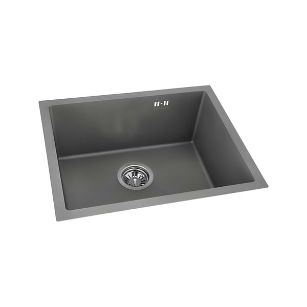 Фото - Мийка кухонна GRANADO Under top max STEEL S201 grey Textures