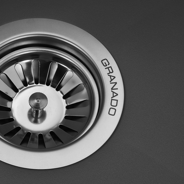 Фото - Мийка кухонна GRANADO Under top max STEEL S201 grey Textures