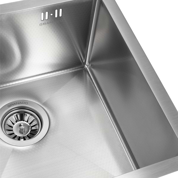 Фото - Мийка кухонна GRANADO Under top STEEL S304 honeycomb