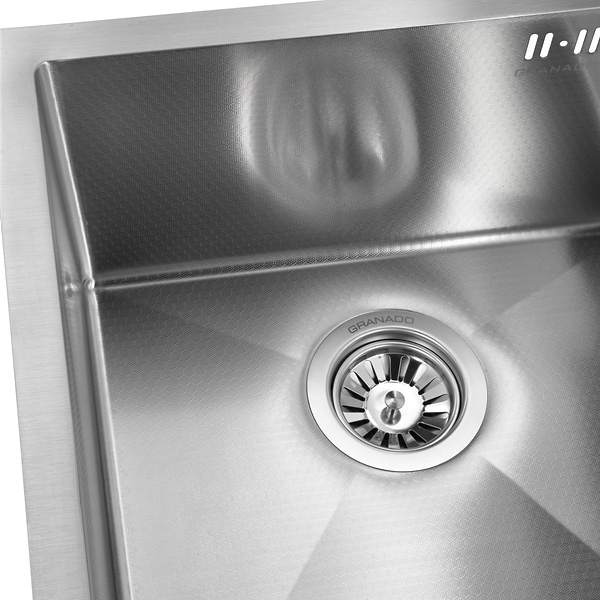 Фото - Мийка кухонна GRANADO Under top STEEL S304 honeycomb