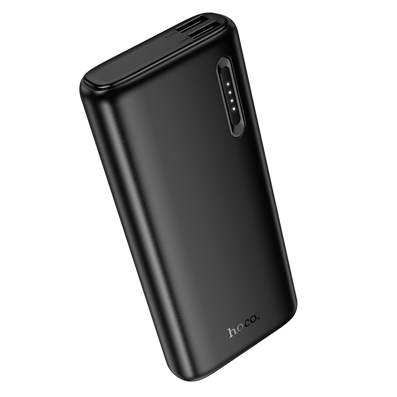 Батарея мобильная HOCO J158A Runner с LED-индикацией заряда 10000 mAh Black (715658)