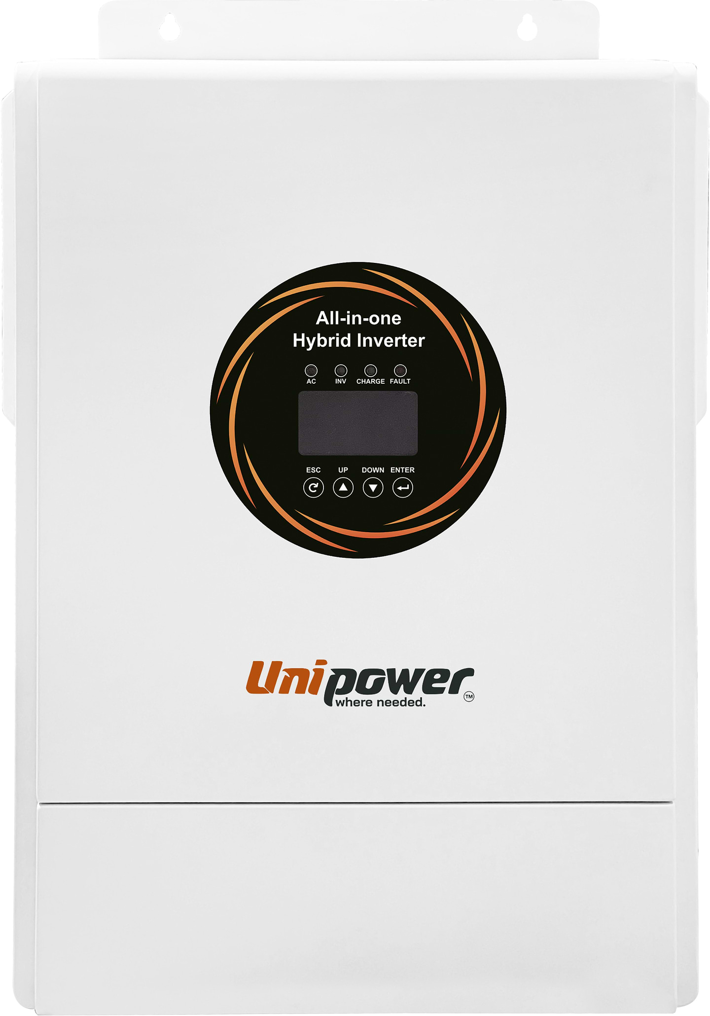 Інвертор гібридний сонячний UniPOWER AL-6KW Pro MPPT 100 WIFI 1ф. 6 кВт (un2703)