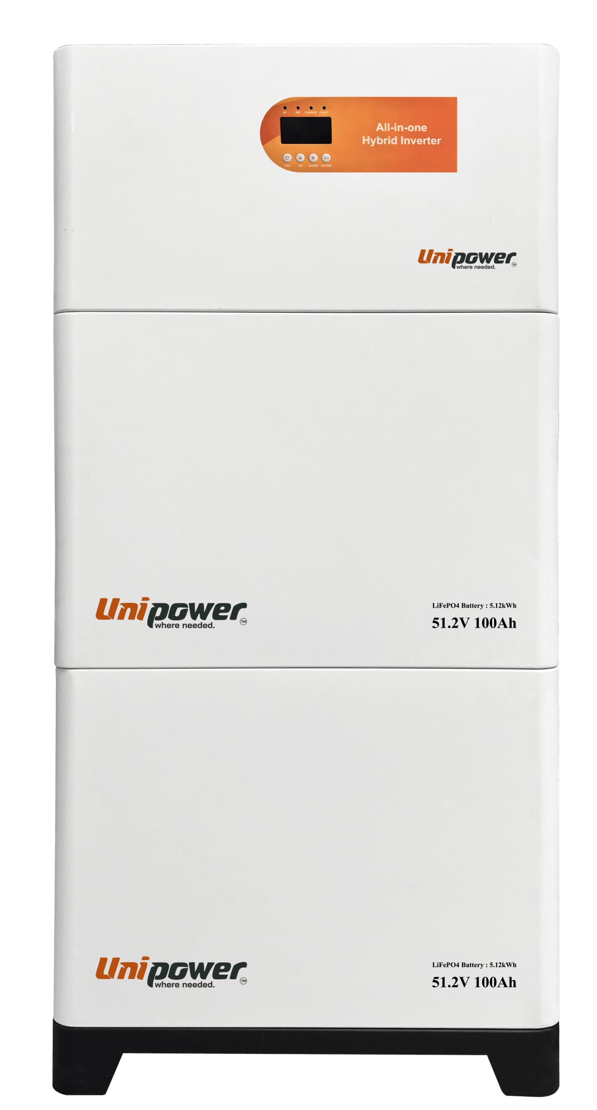 Система хранения энергии UniPOWER AL-Vertical 1ф. 6.0 кВт + 10.24 кВт (un2710)