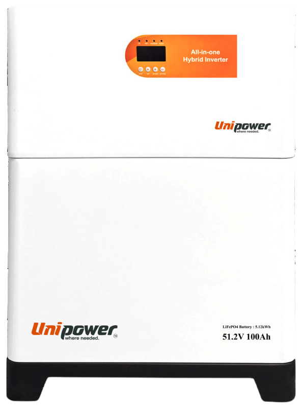 Система хранения энергии UniPOWER AL-Vertical 1ф. 6.0 кВт + 5.12 кВт (un2707)