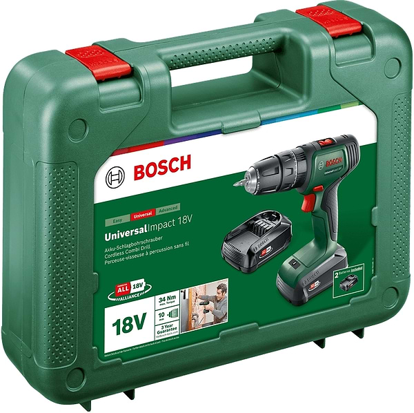 Фото - Дриль-шуруповерт Bosch UniversalImpact 18В (0.603.9D4.102)