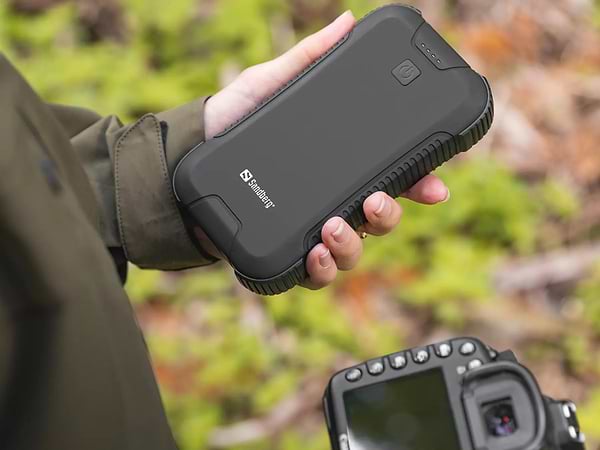 Фото - Уценка - Батарея мобильная Sandberg PD 30000 mAh 45W 20В/2 А фонарик (420-48)
