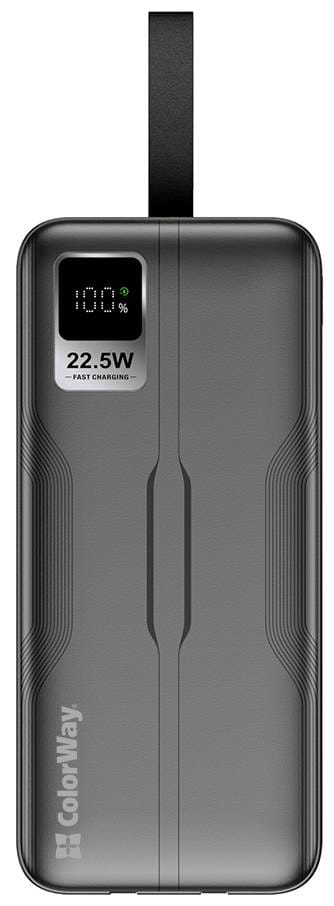 Батарея мобильная Colorway Digital Display 50000mAh Black (CW-PB500LPC5BK-PDD) - Фото 1