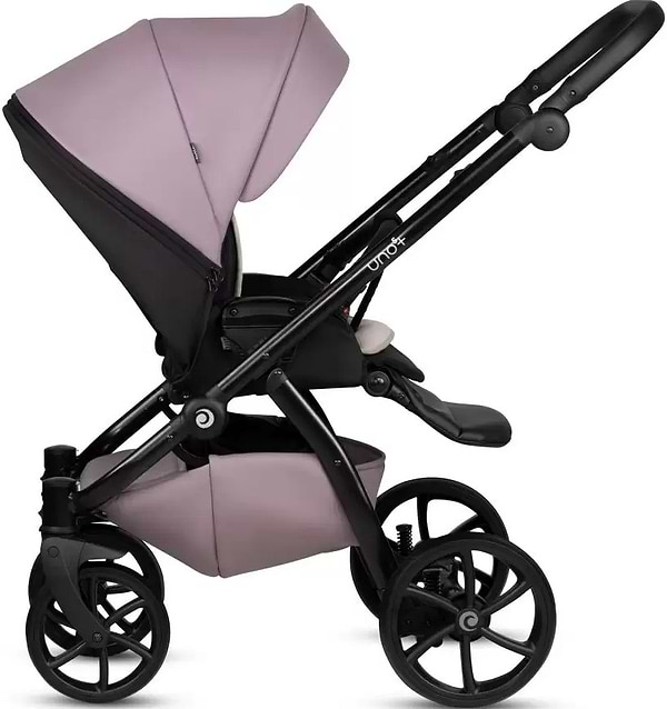 Фото - Коляска універсальна 2 в 1 Tutis Uno5 plus LEATHER COLLECTION Mauve