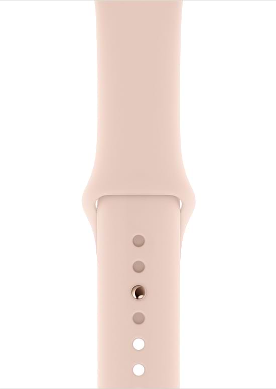 Фото - Смарт-часы Apple Watch Series 4 GPS 44mm Gold Aluminium Case with Pink Sand Sport Band (MU6F2UA/A)