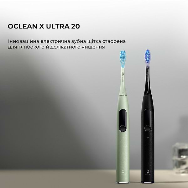 Фото - Зубная щетка электрическая Oclean X Ultra 20 Electric Toothbrush Black (6970810557121)