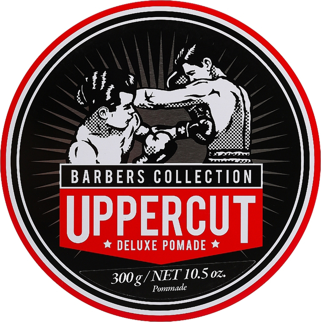 Помада для укладки волосся Uppercut Deluxe Pomade Barber Tin 300 г (817891025490)