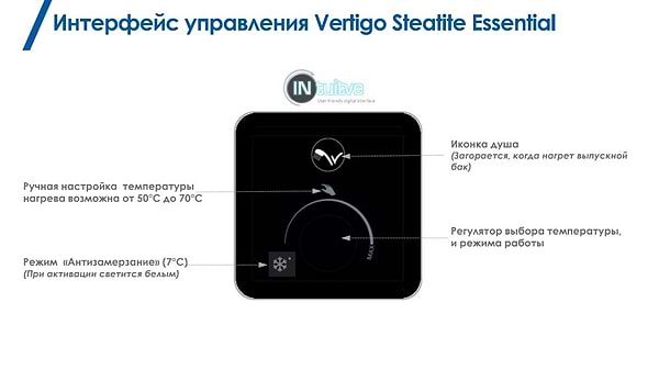 Фото - Водонагреватель Atlantic Vertigo Steatite Essential 100 MP-080 2F 220E-S (1500W)