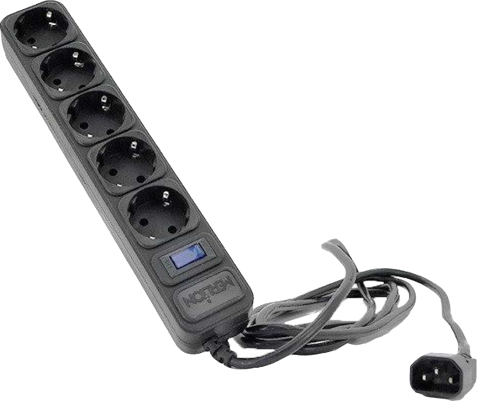 Сетевой фильтр Merlion 5 розеток 4.5 м UPS (UPS B545)