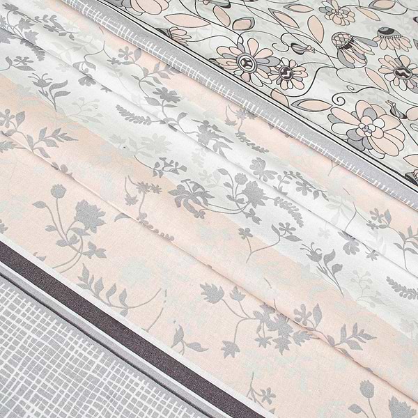 Фото - Комплект постільної білизни Home Line ЗАТИШОК бязь 143 x 215 см Щ140 нав. 50х70 Сіро-рожевий (173516)