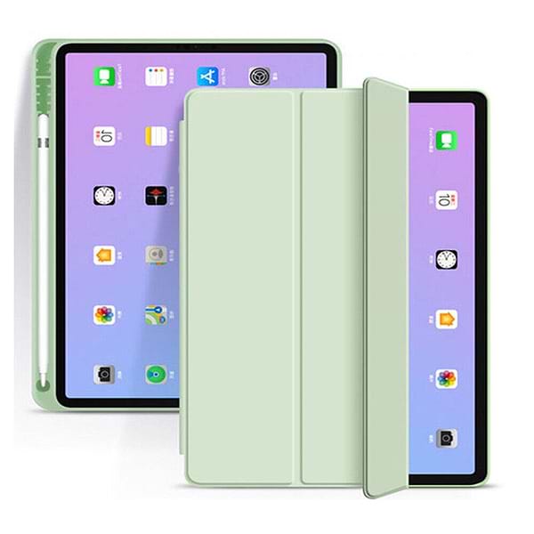 Фото - Чехол для планшета BeCover Tri Fold Soft TPU с креплением Apple Pencil for Apple iPad 10.2 2019/2020/2021 Light Green (708458)