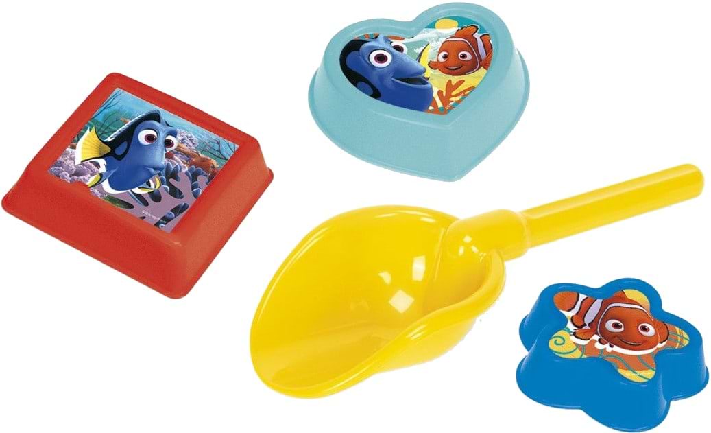 Купити Набір для гри в пісочниці Wader лопатка + 3 формочки Disney (77820) - Фото 1 Набір для гри в пісочниці Wader лопатка + 3 формочки Disney (77820) - Фото 1