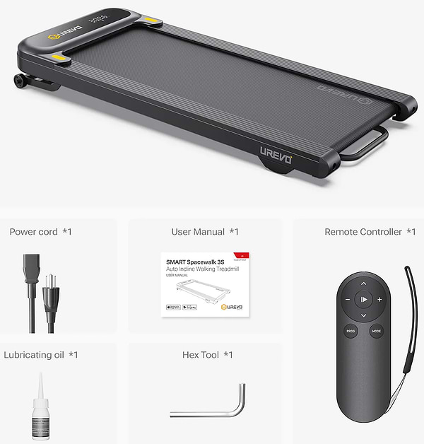 Фото - Бігова доріжка UREVO SpaceWalk 3S URTM024