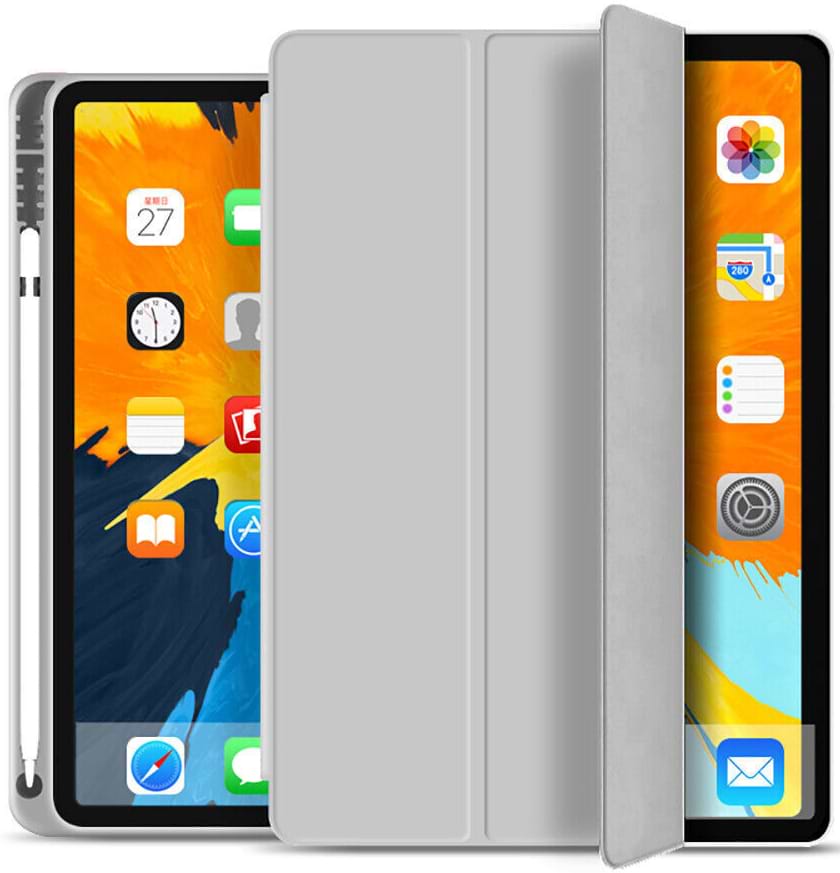 Чехол для планшета BeCover Tri Fold Soft TPU с креплением for Apple iPad 10.9" (2022/2024)/iPad (А16) 2025 11"" Gray (708461)