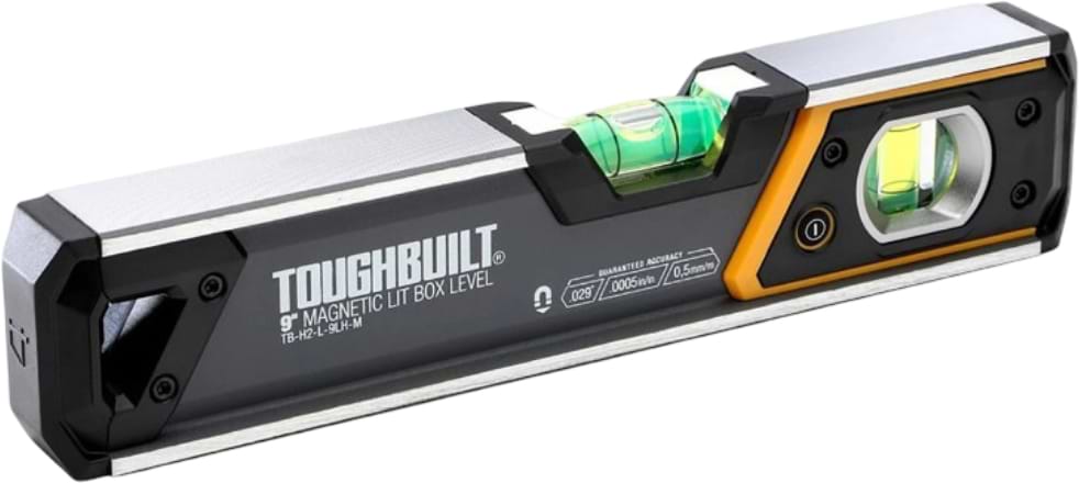 Рівень TOUGHBUILT ПРЕМІУМ 23 см (TB-H2-L-M23LH-M)