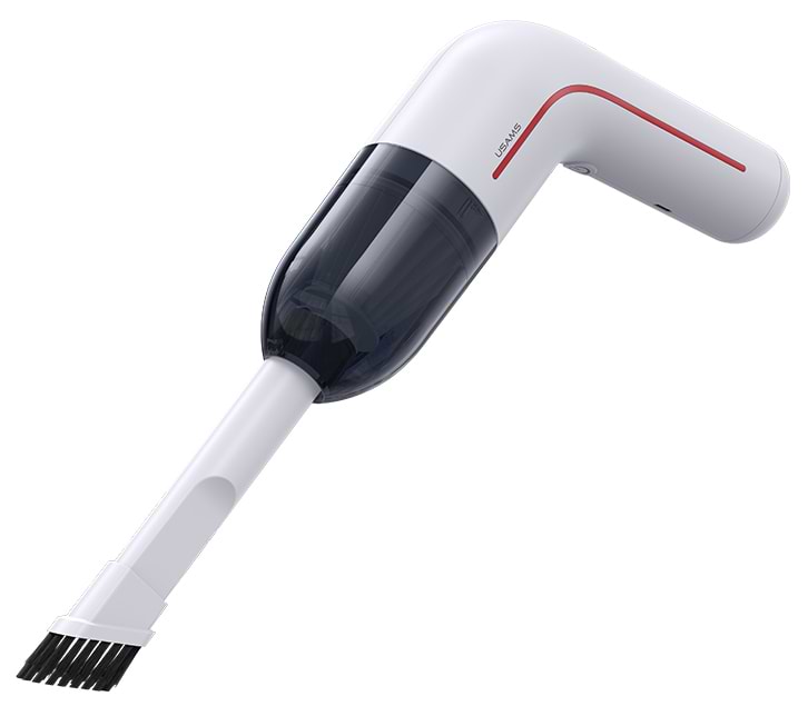 Пылесос ручной для автомобиля Usams US-ZB253 Mini Handheld Vacuum Cleaner LEJ Series White (XCQZB25301) - Фото 1
