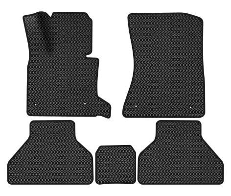 EVA коврики в салон авто EVAtech для X5 (E70) (open threshold) BMW 2006-2013 2 поколение SUV USA (BM33519CD5LA4RBB)