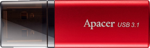 Флеш USB Apacer AH25B 32GB USB 3.1 Red (AP32GAH25BR-1) - Фото 1