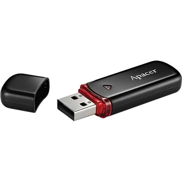 Фото - Флеш USB Apacer AH333 16GB USB 2.0 Black (AP16GAH333B-1)