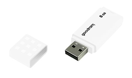Фото - Флеш USB Goodram UME2 8GB USB 2.0 White (UME2-0080W0R11)