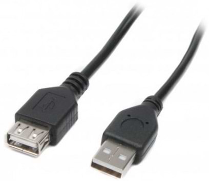 Кабель USB type A - USB type A Maxxter USB 2.0 AM - USB 2.0 AF 1.8m (U-AMAF-6)