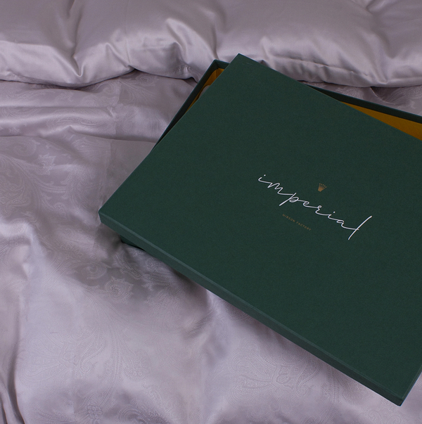 Фото - Простирадло двоспальне MirSon Imperial Satin Tuscany 180х190 см (2200008582531)