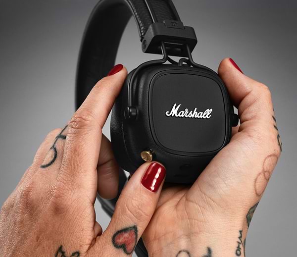 Фото - Навушники накладні бездротові Marshall Major IV Bluetooth Black (1005773)