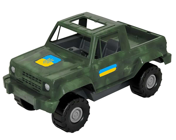 Фото - Базовый игровой транспорт для малыша Tigres Джип "Варта" камуфляжный (39941)