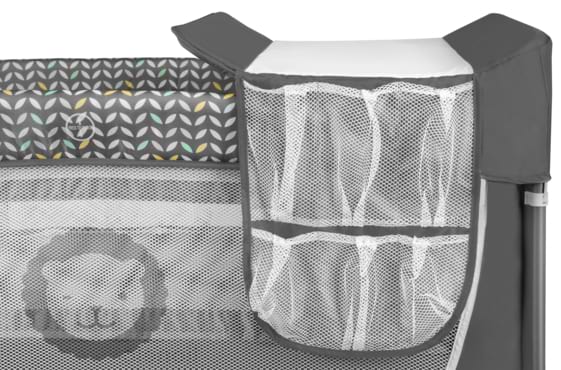 Фото - Манеж-кровать Lionelo Flower Grey Scandi