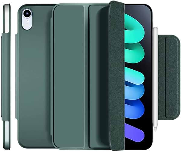 Фото - Чехол для планшета BeCover Magnetic Buckle for Apple iPad mini 6 2021 Dark Green (706826)