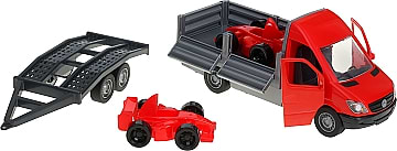 Фото - Автотранспорт Tigres "Mercedes-Benz Sprinter" бортовий з лафетом Червоний (39669)