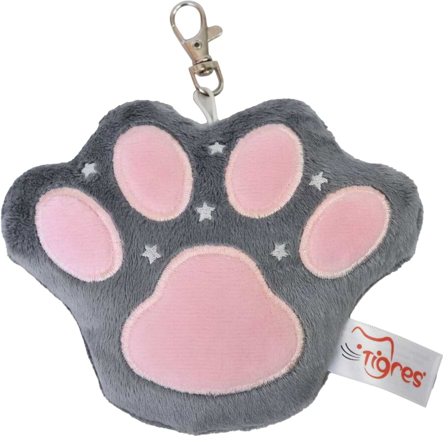 Купить Мягкая игрушка Tigres Лапка серая (ПД-0511) - Фото 1 Мягкая игрушка Tigres Лапка серая (ПД-0511) - Фото 1