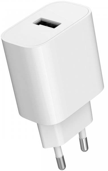 Сетевое зарядное устройство Gembird Мережевий ЗП, 1 USB-A 5V/2.4A (12W), білий - Фото 1