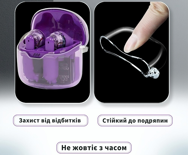 Фото - Чехол для наушников BeCover Soft TPU  for JBL Tune Flex 2 Transparent (714829)