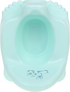 Фото - Горщик дитячий Tega Baby ЕСО Зайчики з музикою М'ятний (PO-059-105)