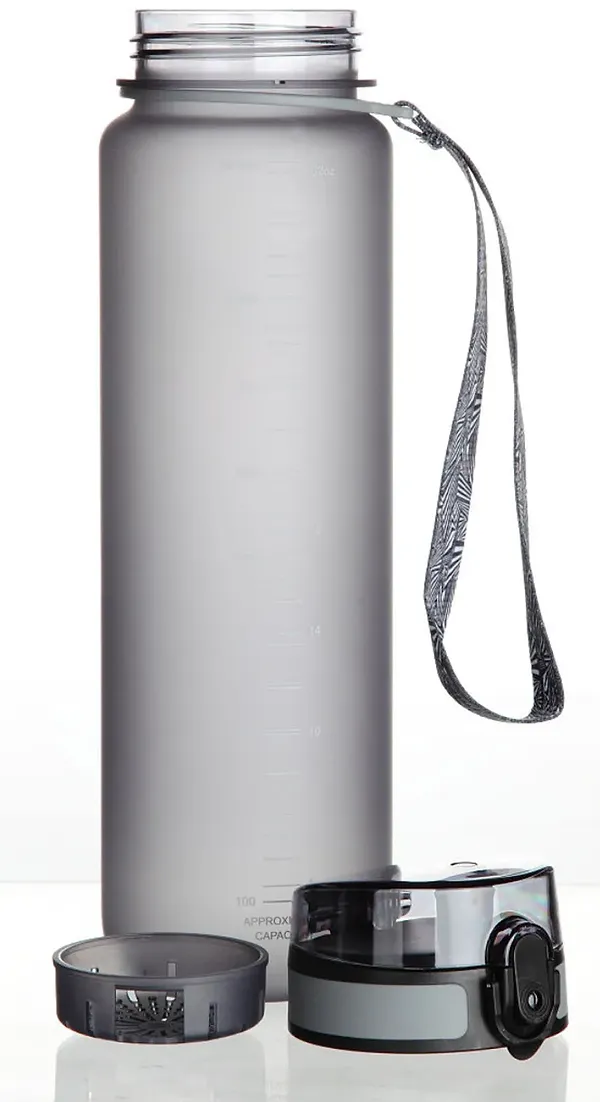 Фото - Бутылка для воды UZspace 3038 1000 мл серая