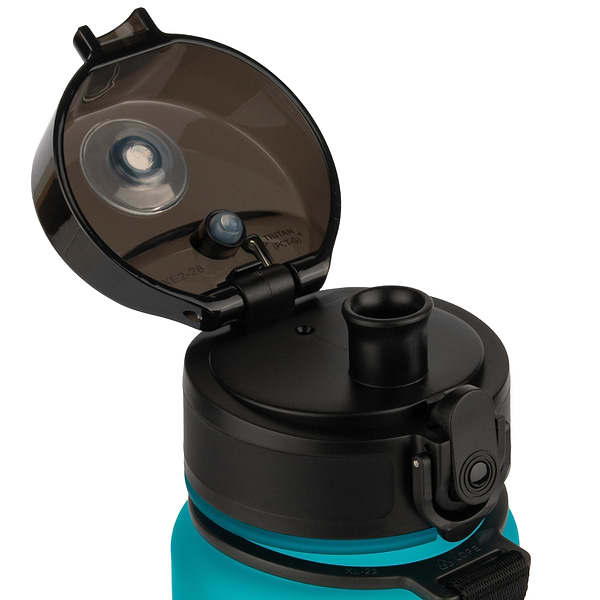 Фото - Пляшка для води UZspace 3034 Frosted 350 мл яскраво-блакитна