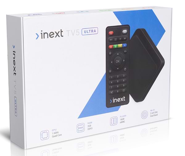 Фото - Стационарный медиаплеер iNeXT TV5 Ultra